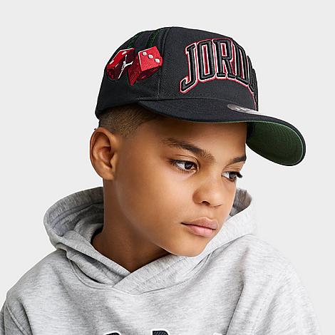 Kids Pro Snapback Hat in Black