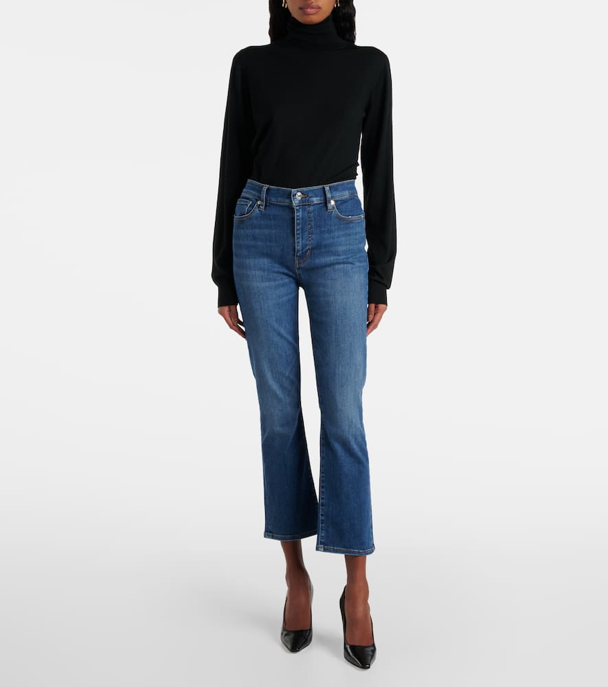 Frame Le High Flare high-rise flared jeans