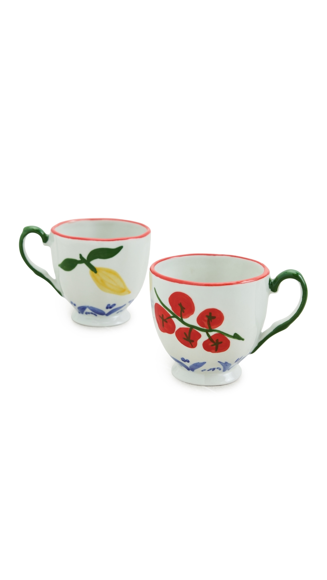 Picnic Mug Set of Two Multi Picnic One Size