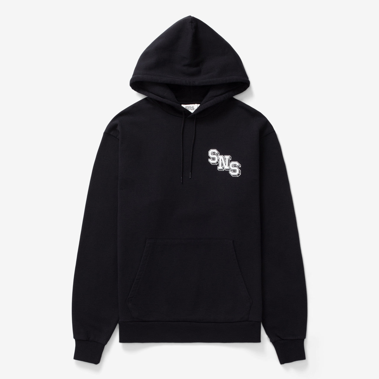 SNS Collegiate Logo Hoodie - Black - unisex