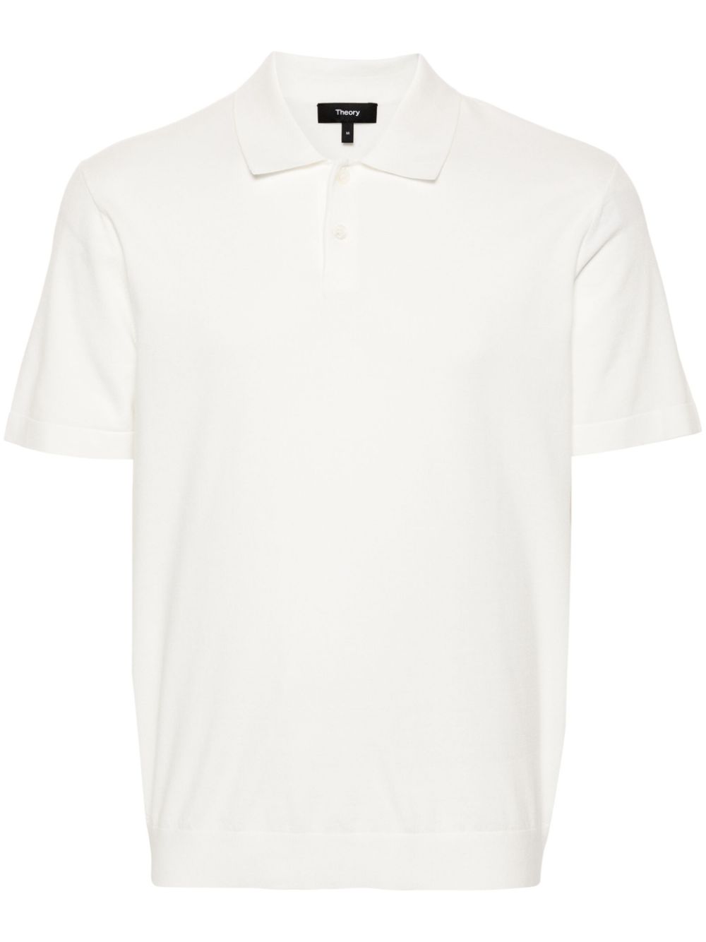 Mélange short-sleeve polo shirt - Blue