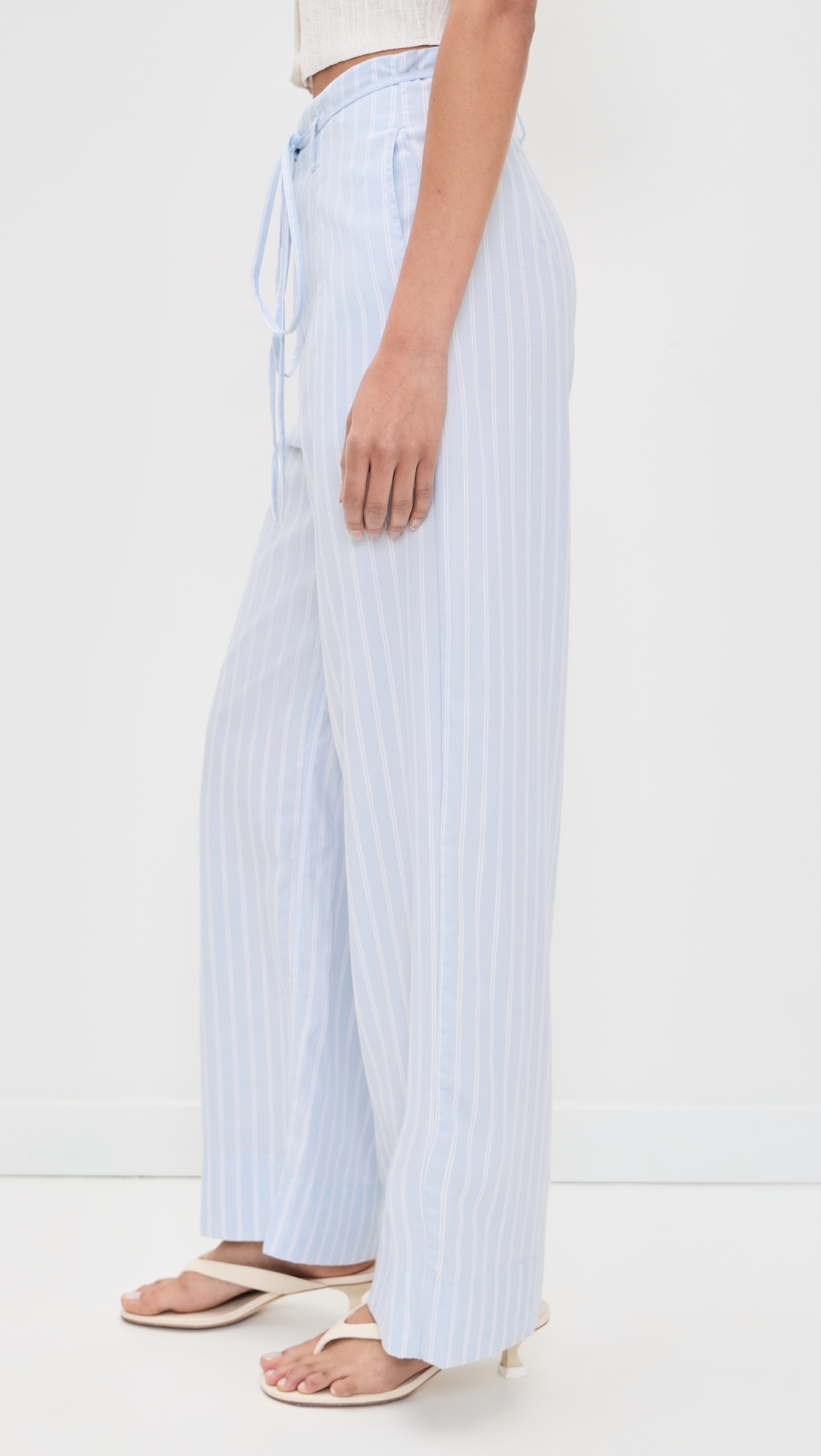 Paperbag Trousers Light Sky