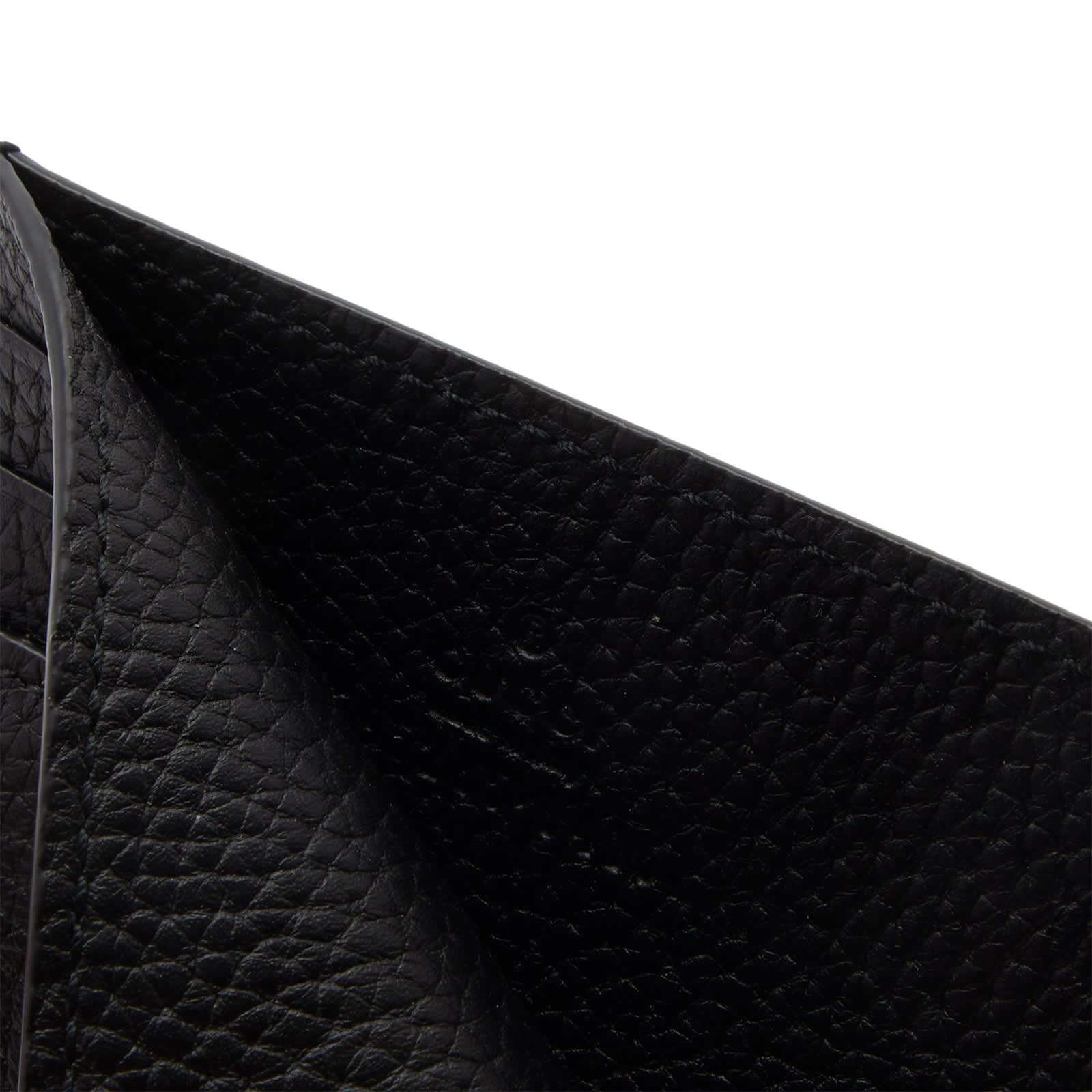 Men's Logo Card Holder in Black 