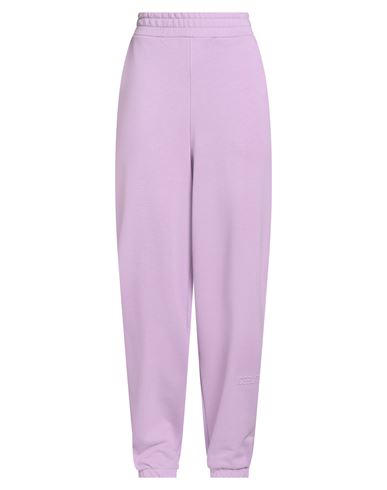 Woman Pants Lilac Size S Cotton, Polyester