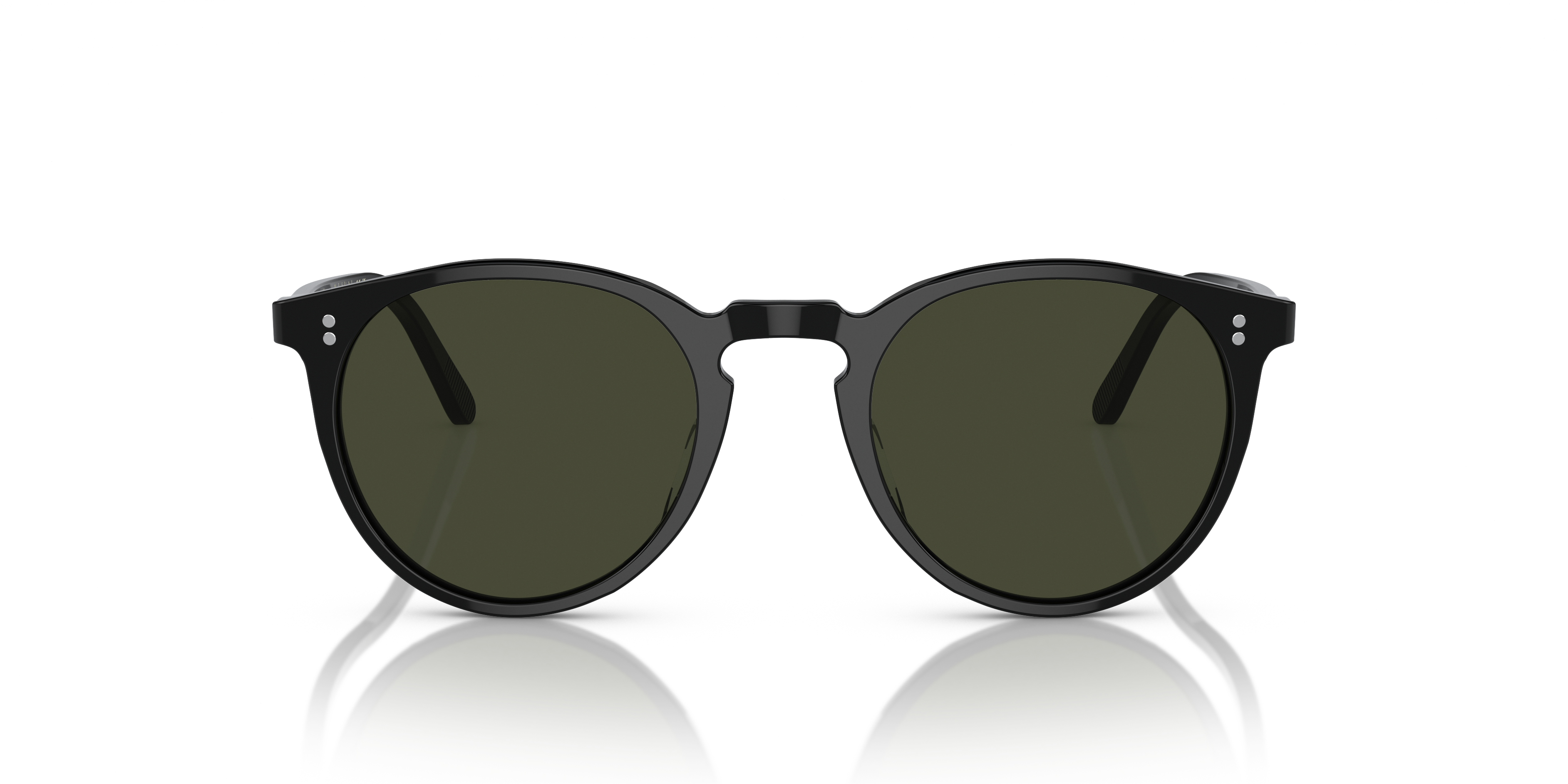 Oliver Peoples Man Oliver Peoples OV5183S O'MALLEY SUN 1005P1 Zonnebrillen Acetaat Zwart Grijs Pantos Gepolariseerd