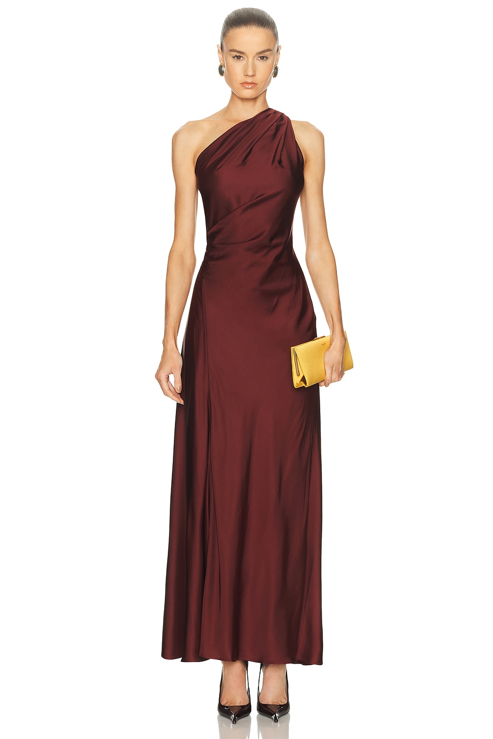 A.L.C. Aster Gown in Rust