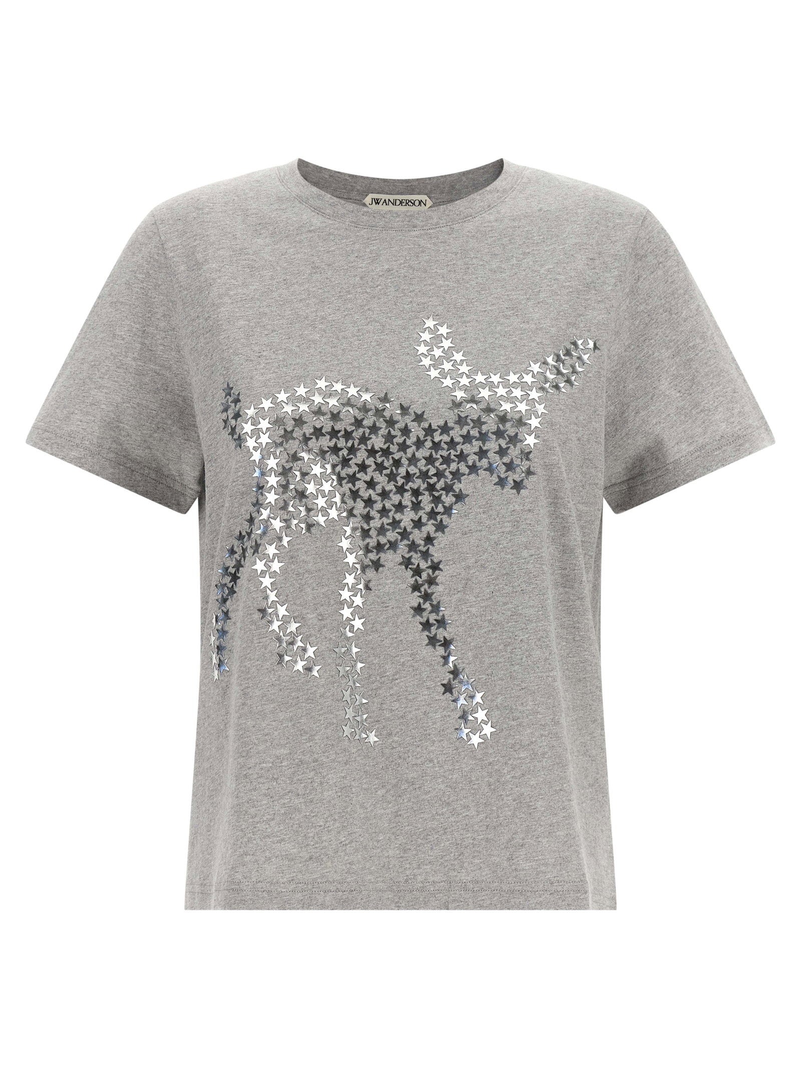 Animal Stars Graphic T-Shirt — Gray