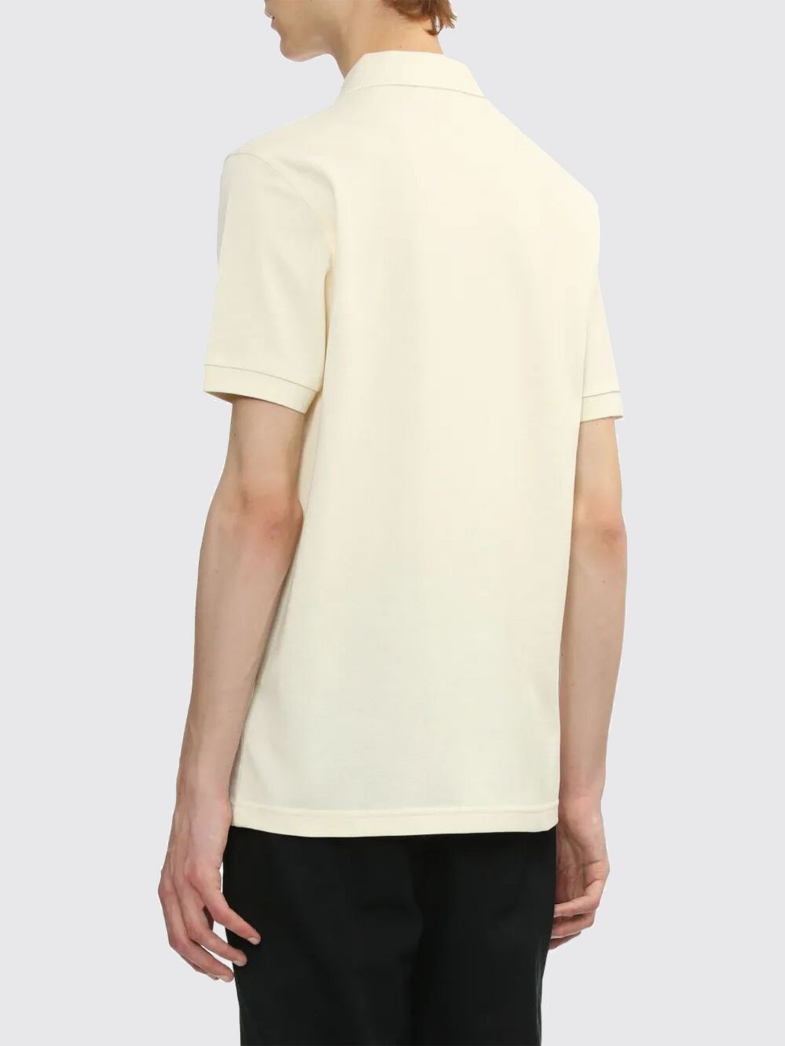 Polo Shirt Men color Ecru
