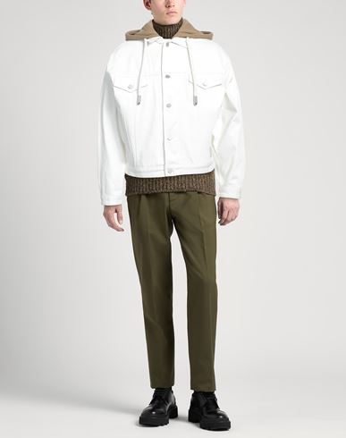 Man Denim outerwear Ivory