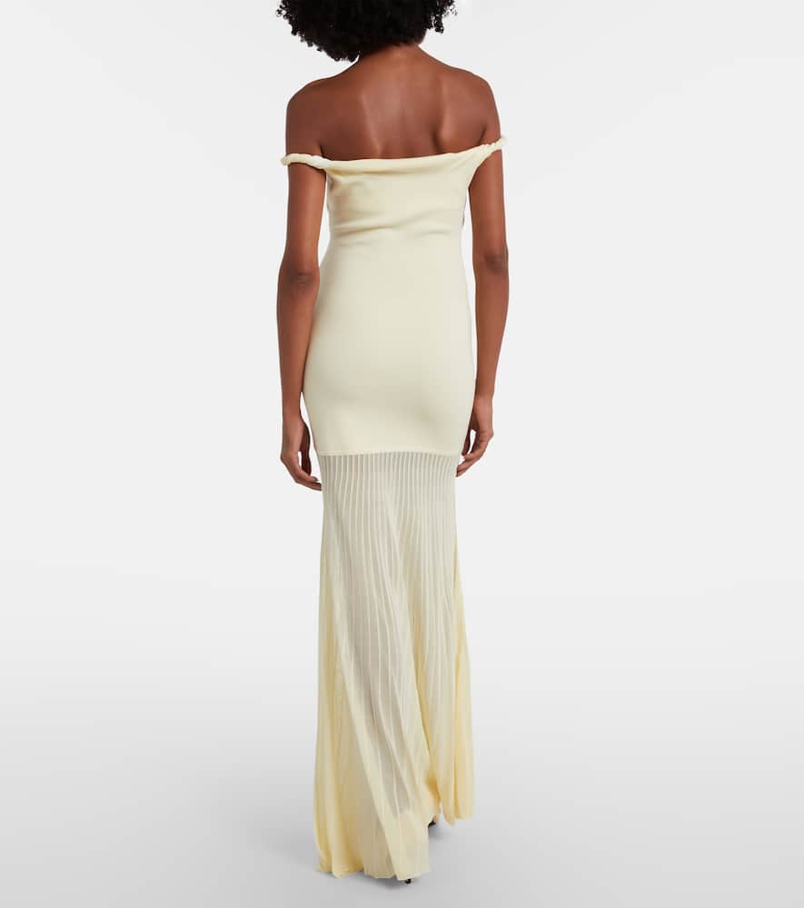 Elia off-shoulder maxi dress