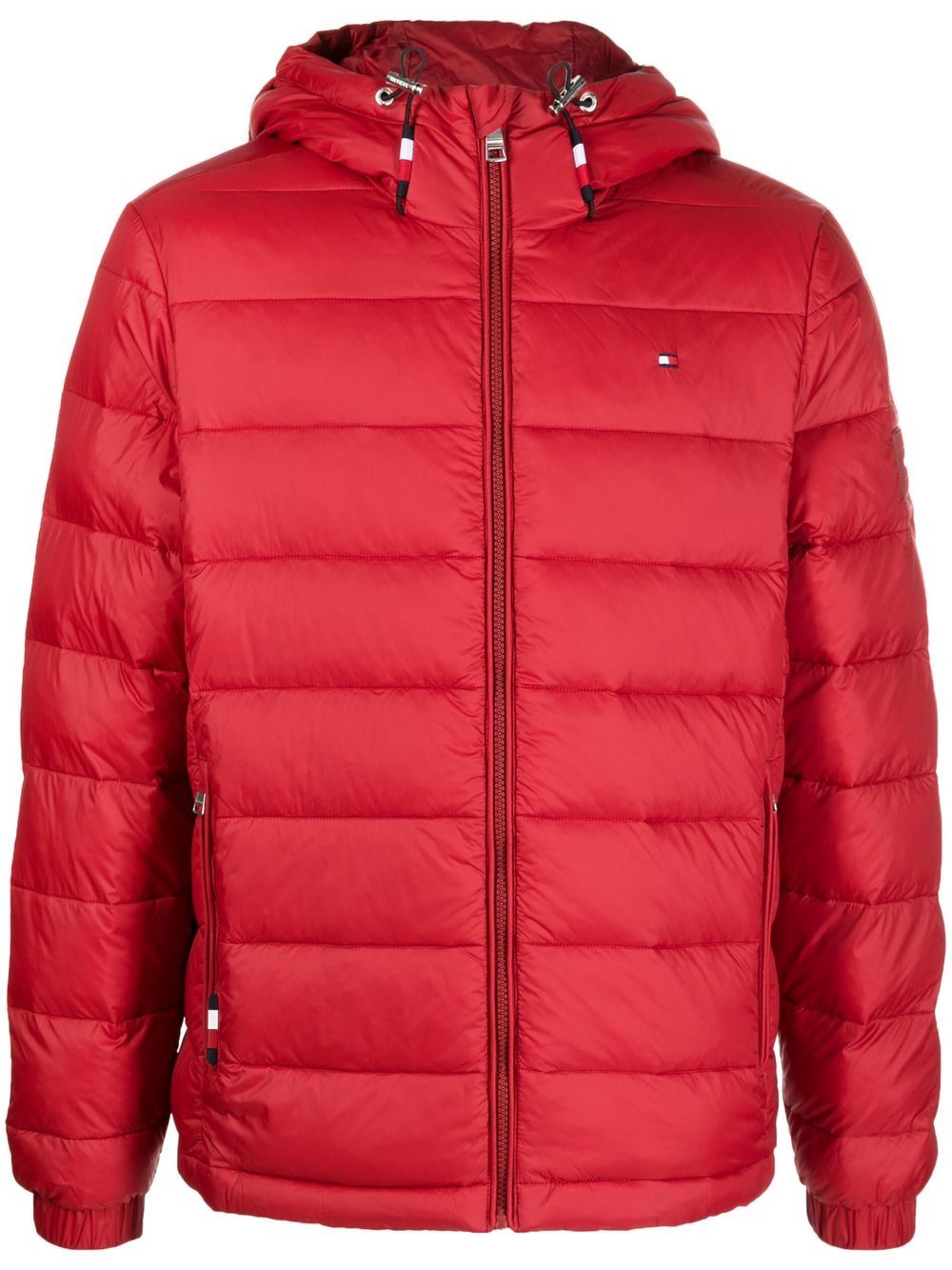 Zip-up padded jacket - Red