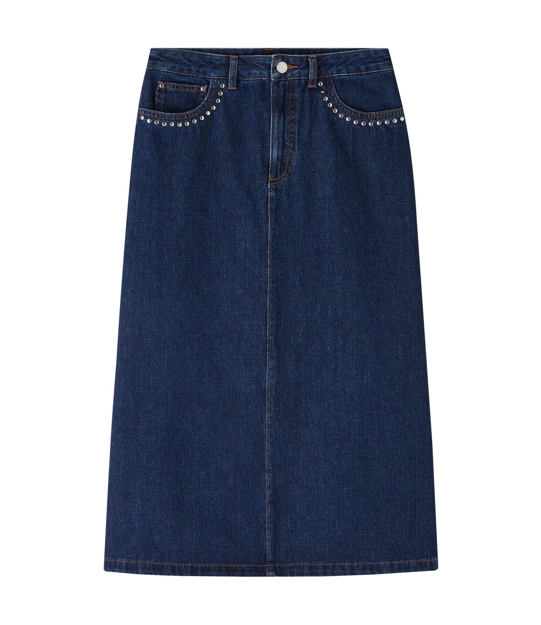 A. P.C. Redwood skirt 34 IAL - Stonewashed indigo