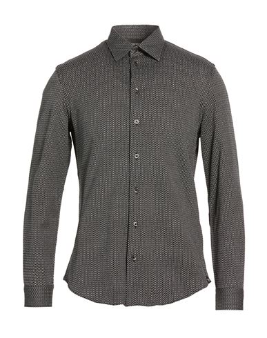 Man Shirt Black Size XXXL Cotton