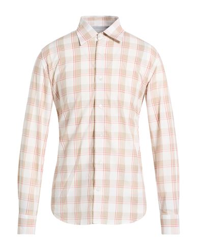Platinum Man Shirt White Size M Cotton, Linen