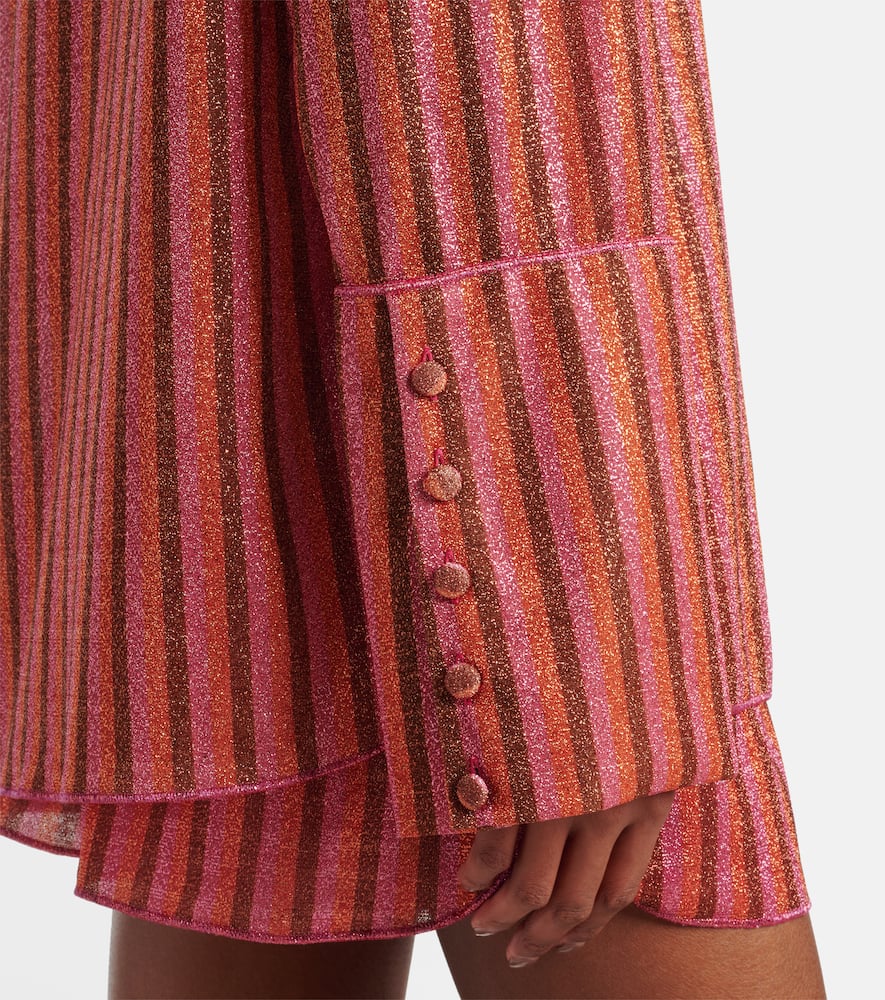 Oséree Lumière striped shirt