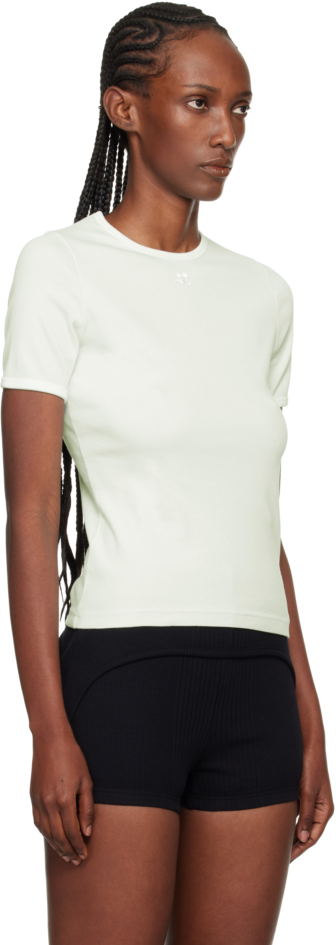 Blue Signature Contrast T-shirt