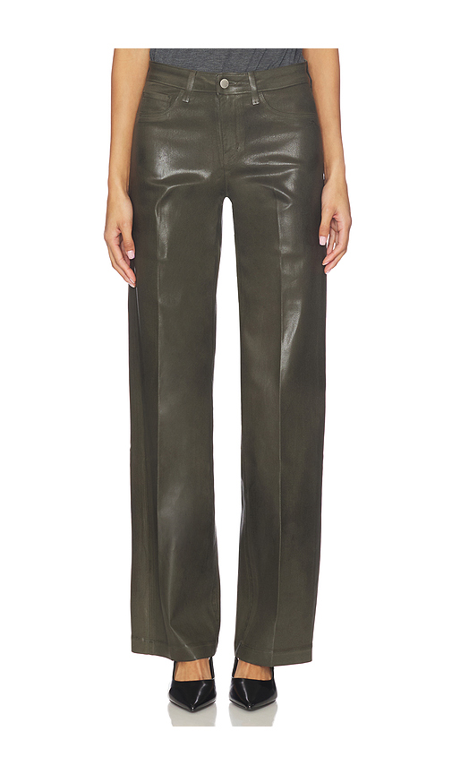 L'AGENCE Scottie High Rise Wide Leg in Green. - 25 also