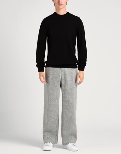 Man Sweater Black Size 42 Wool, Cashmere