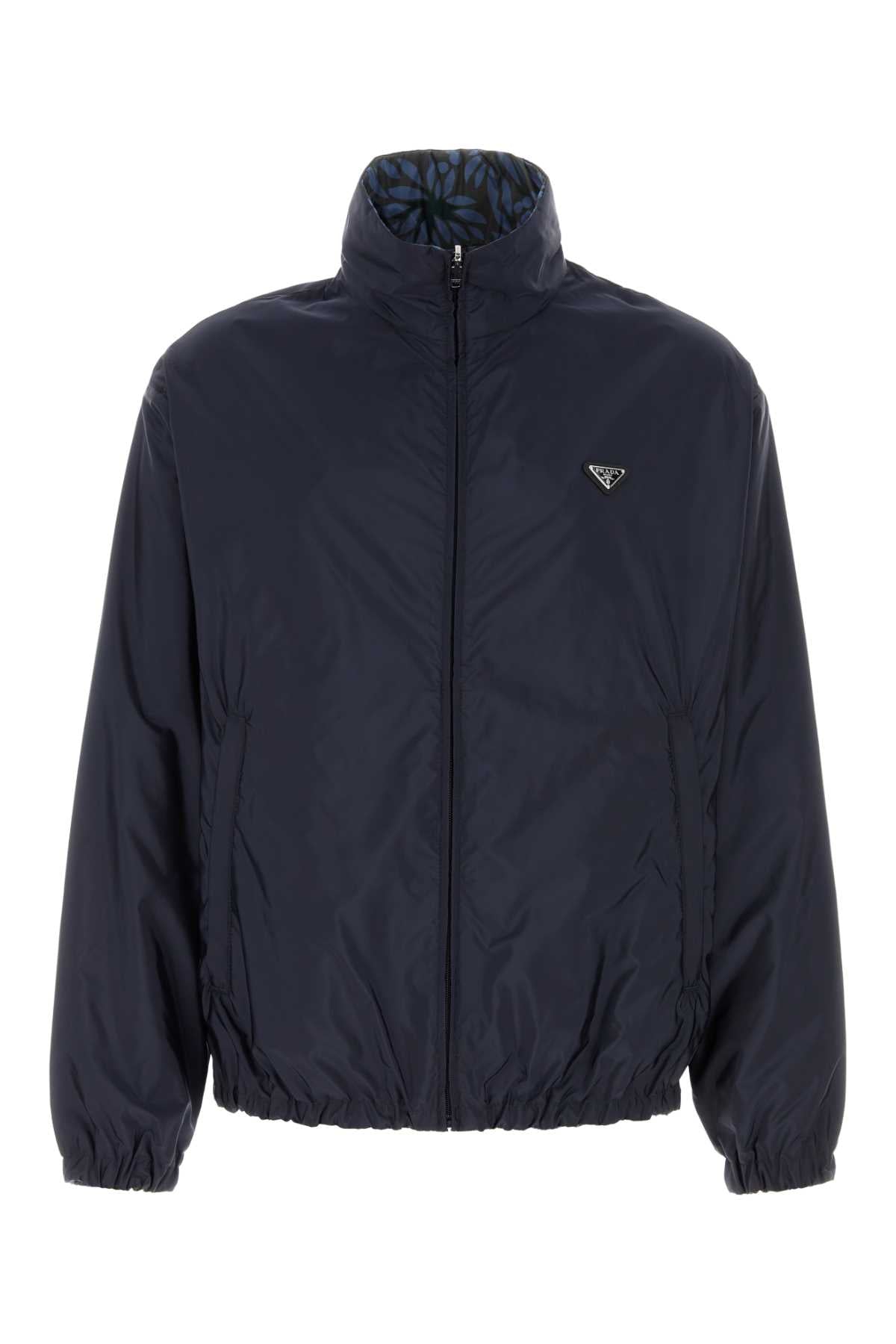 Re-Nylon Reversible Down Jacket — Navy