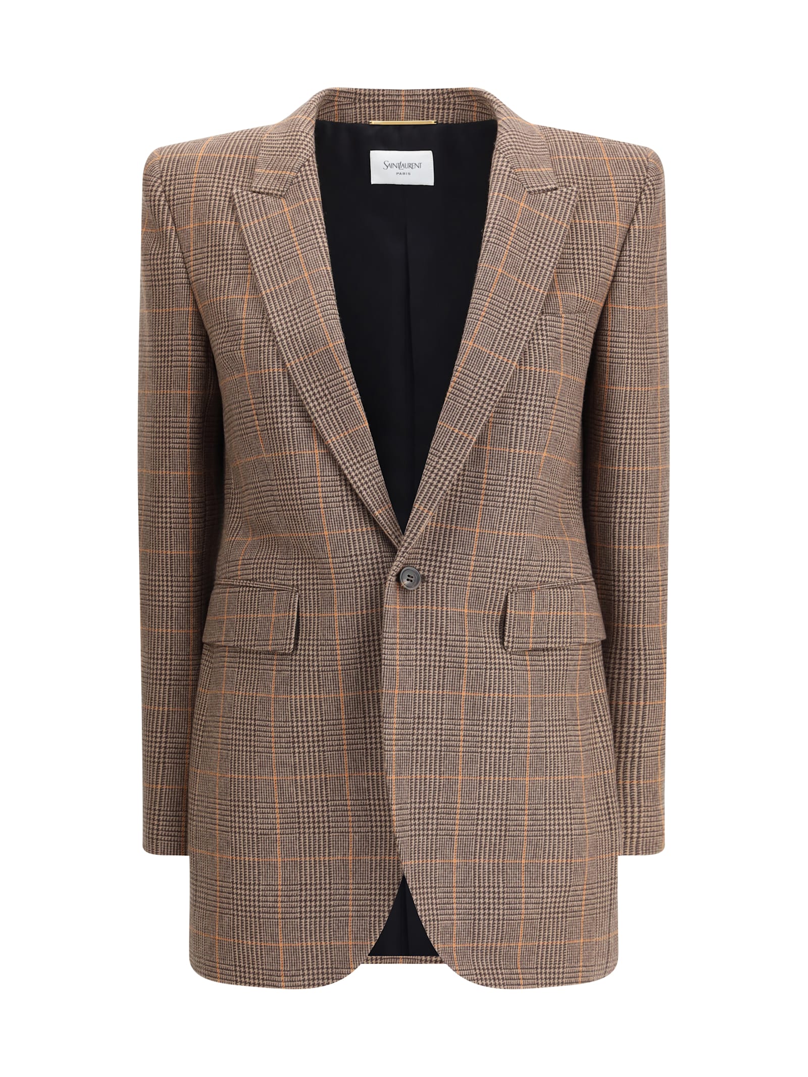 Wool Single-Breasted Jacket