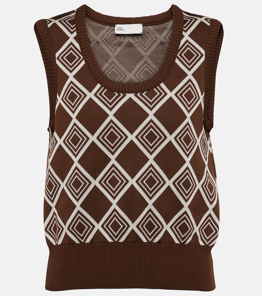 Jacquard vest