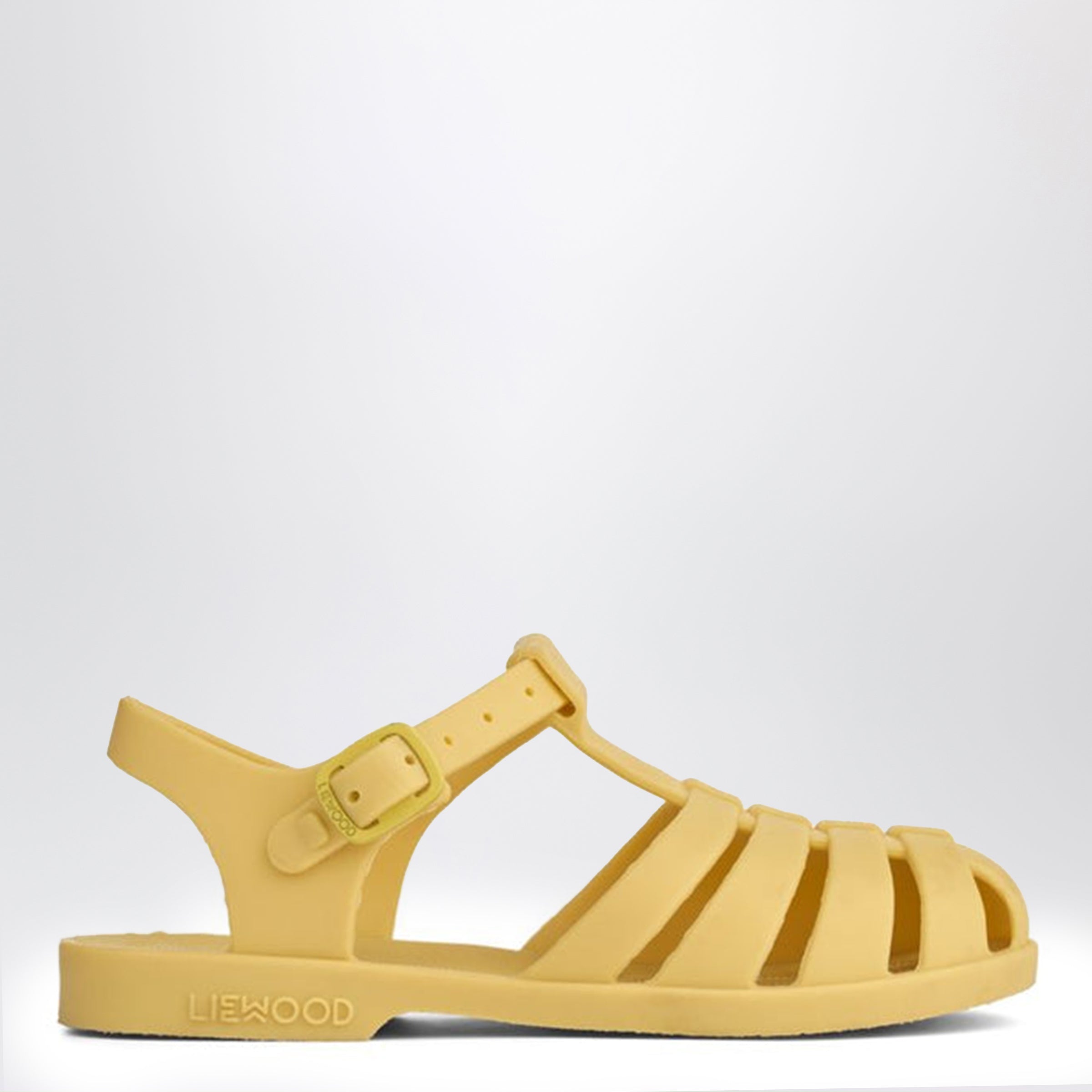 Lemon yellow Bre sandals
