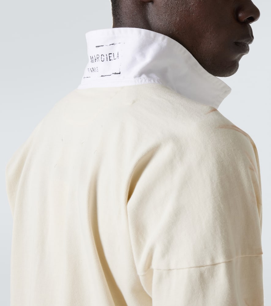 Logo cotton jersey polo shirt