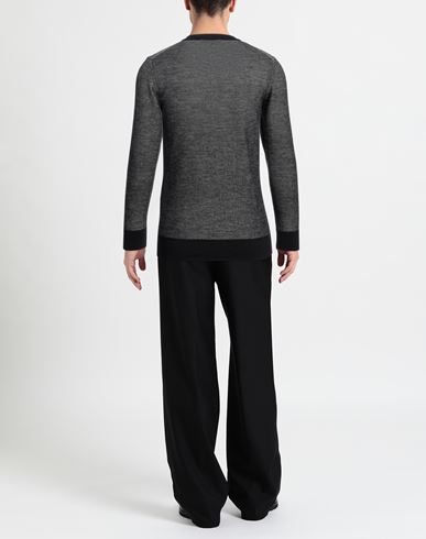 Man Sweater Steel grey