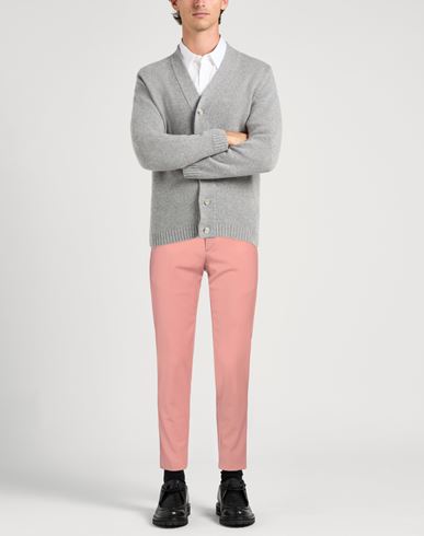 Man Pants Antique rose Size 28 Polyester, Viscose, Elastane