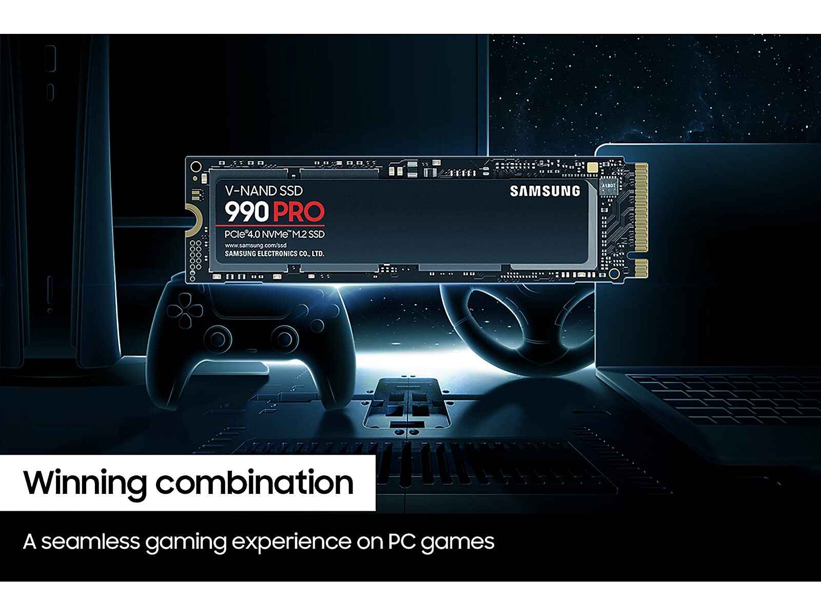 990 PRO PCIe® 4.0 NVMe® SSD 2TB(MZ-V9P2T0B/AM)