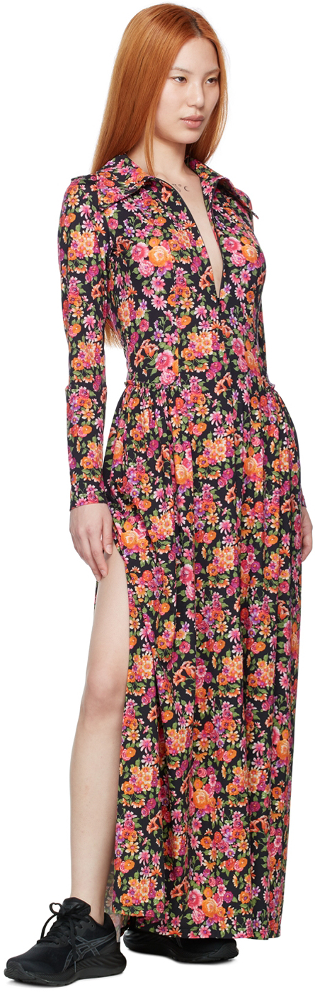 Black dean maxi dress
