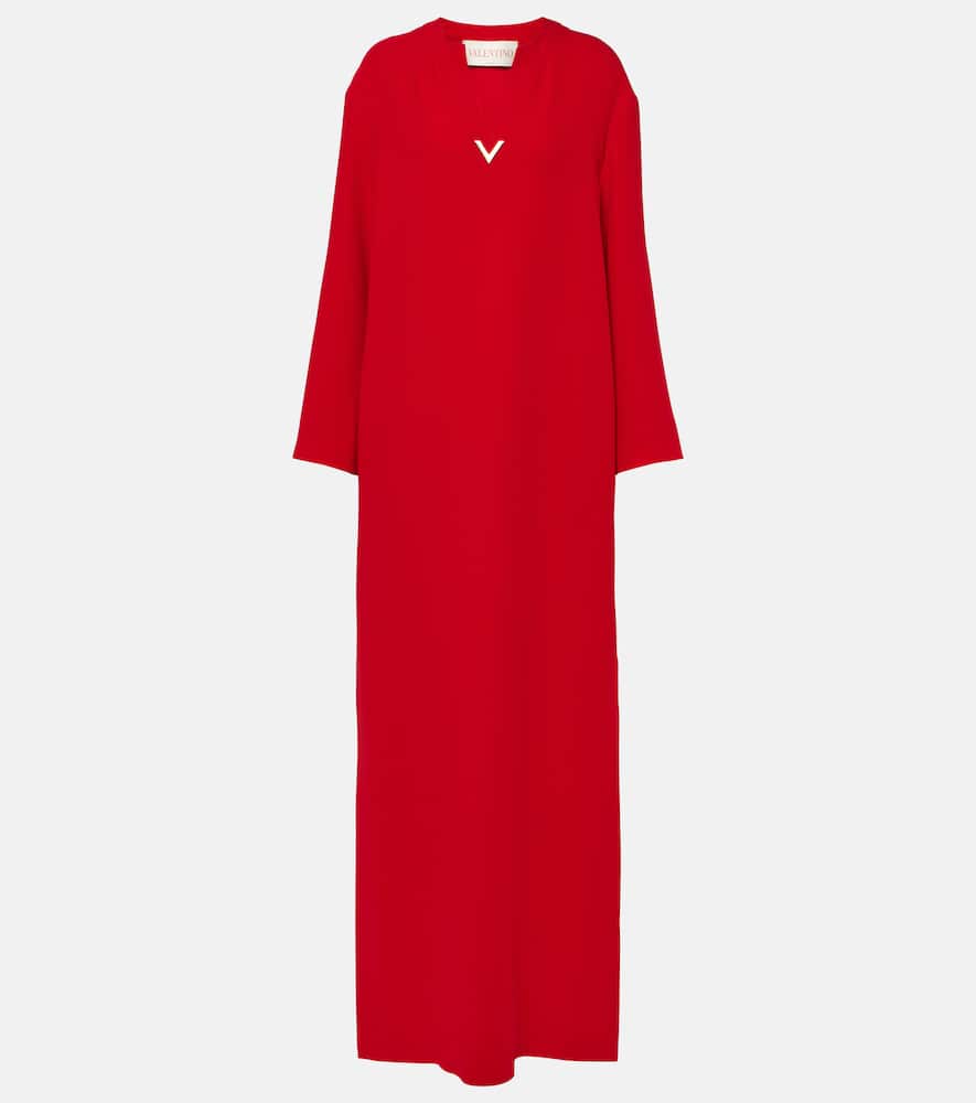 Silk gown