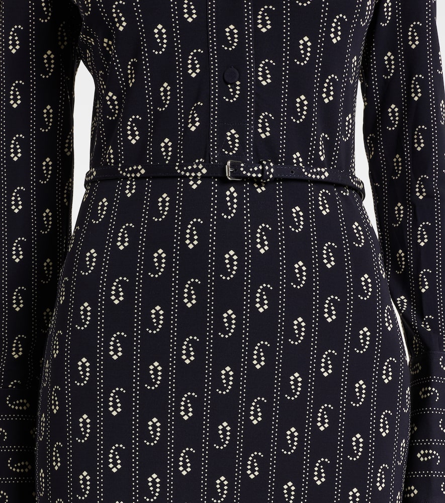 Printed polo dress