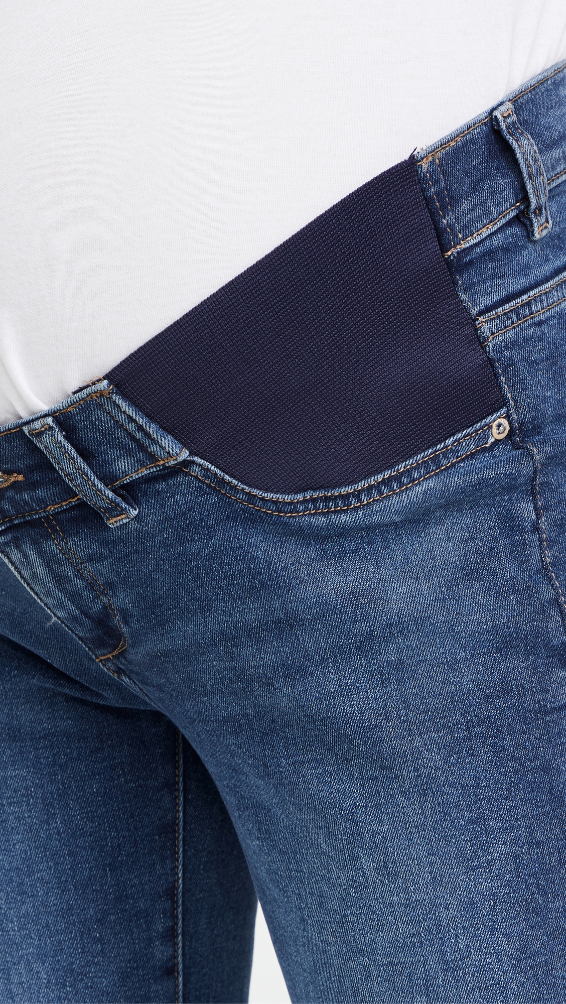 Patti Straight Maternity Ankle Jeans Seaborn Raw