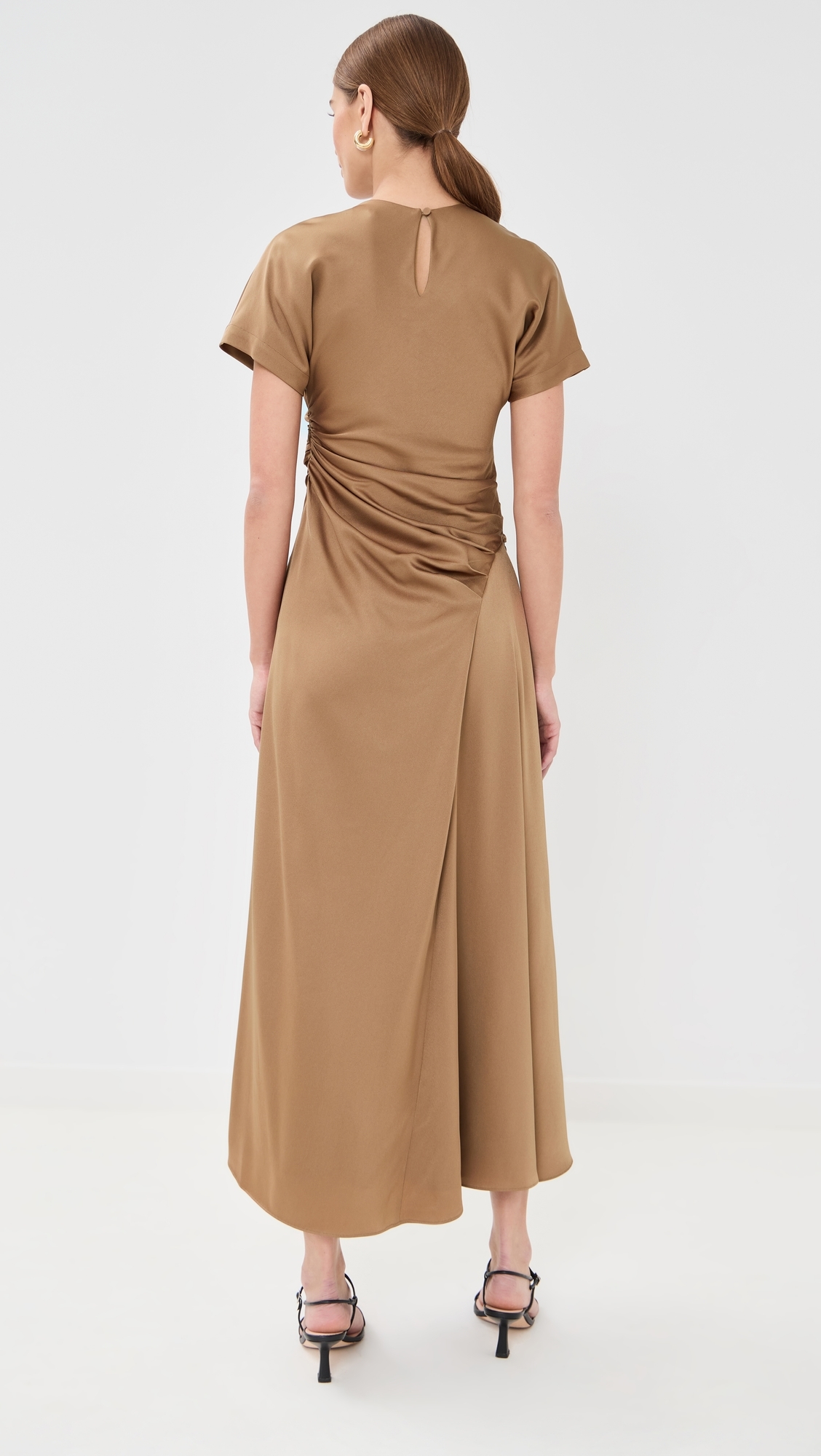 Marabella Draped Dress Chai
