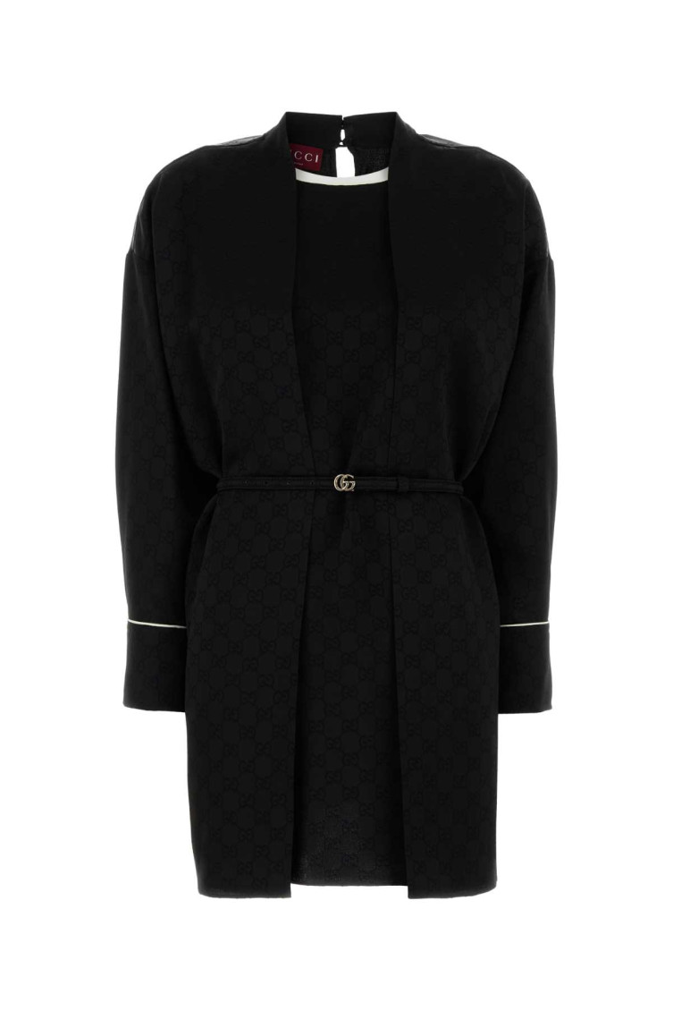 Black Crepe Dress