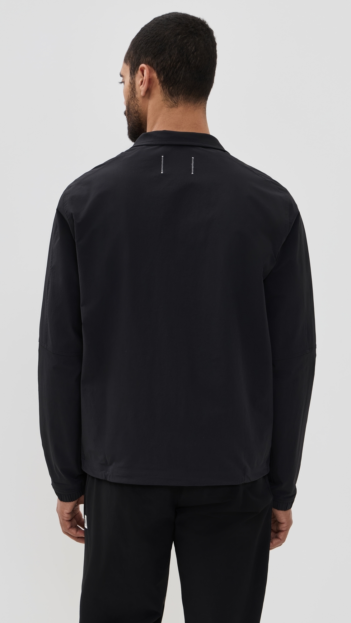 Reigning Champ Nylon Oxford Team Jacket Black