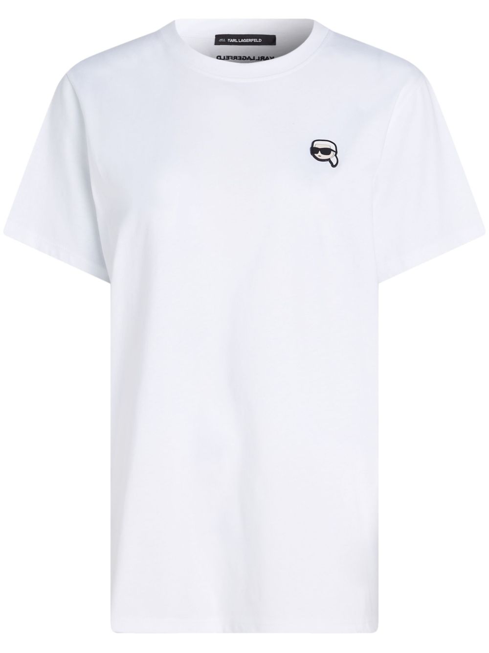 Ikon patch t-shirt - 100 WHITE