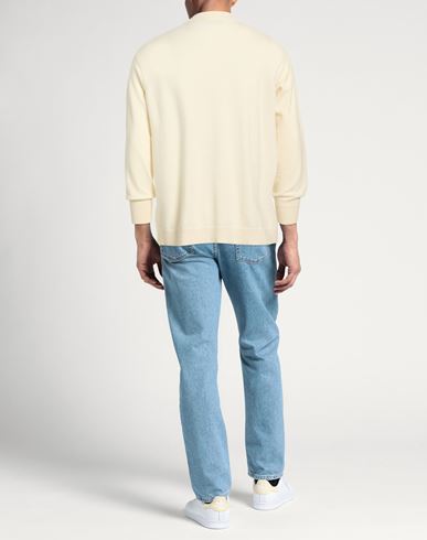Man Sweater Ivory Size L Cashmere, Polyamide, Elastane