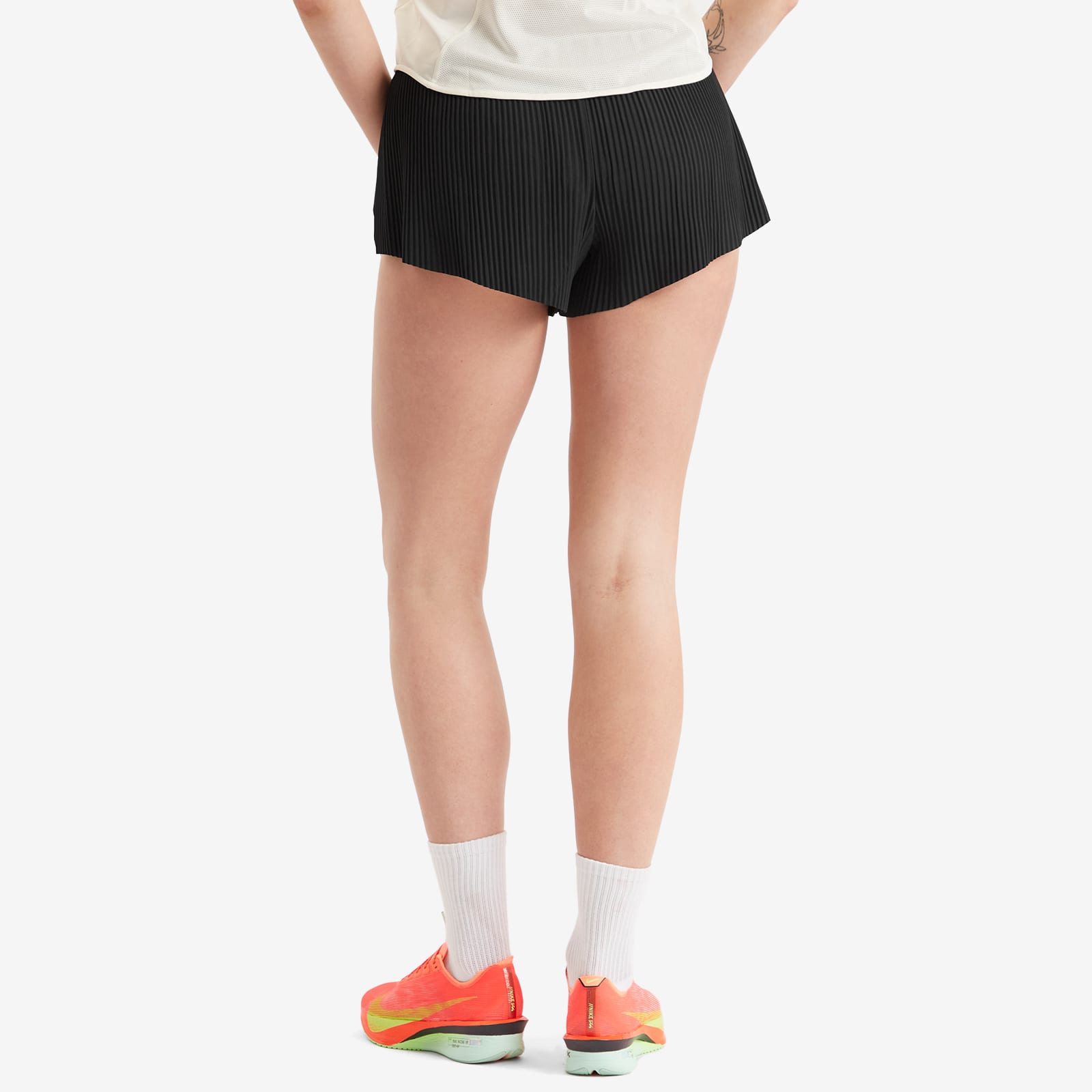 Nike Women's Aeroswift Short in Black/White