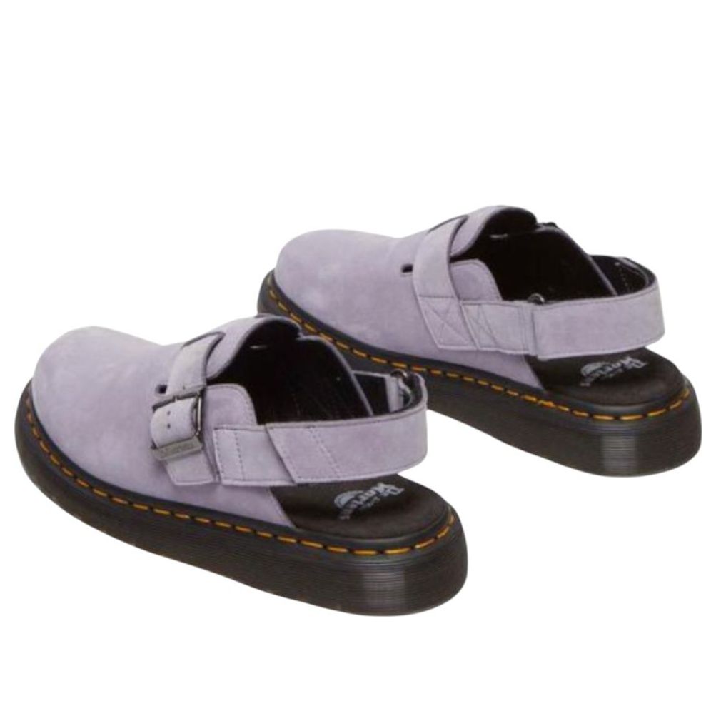 Jorge II Suede Mules 'Purple'