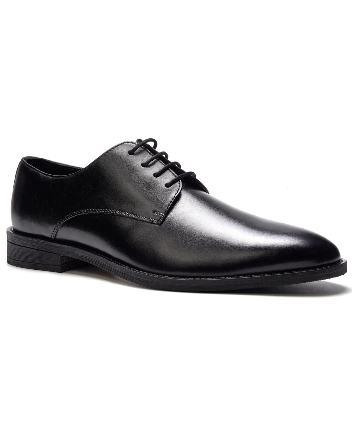 Men's Rowan Round-Toe Derby Shoes - Black