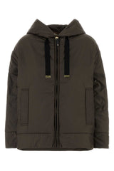 Daria Down Jacket — Brown