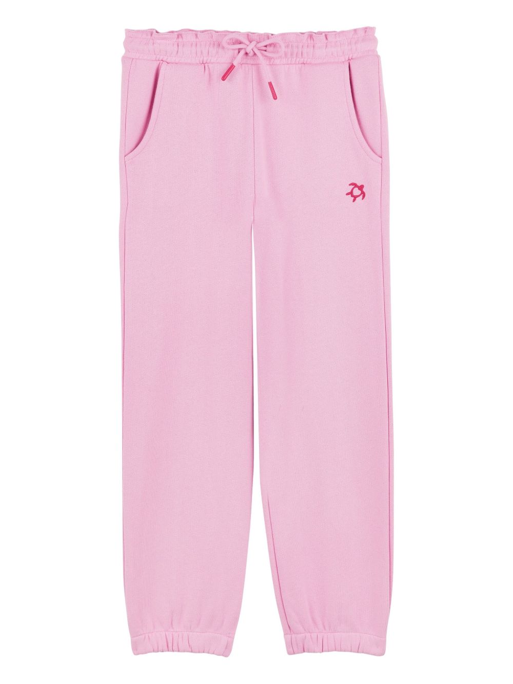 Vilebrequin Kids logo-embroidered trousers - Pink