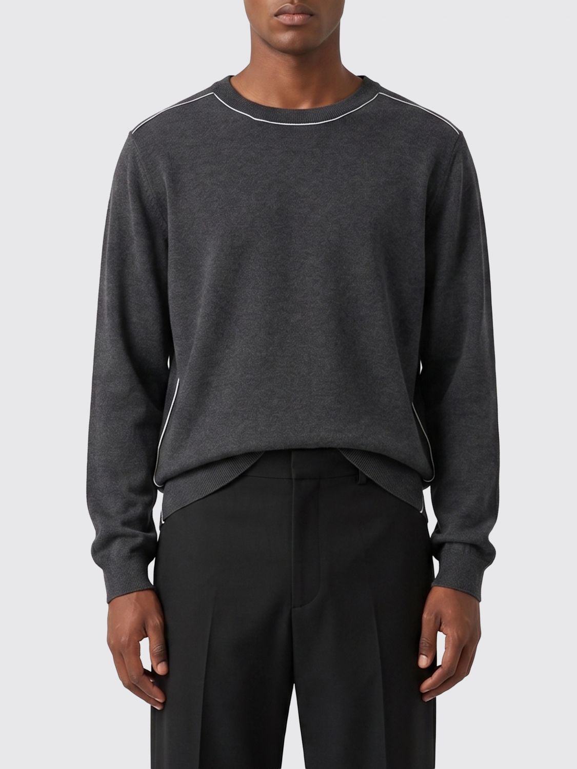 Sweater Men color Charcoal