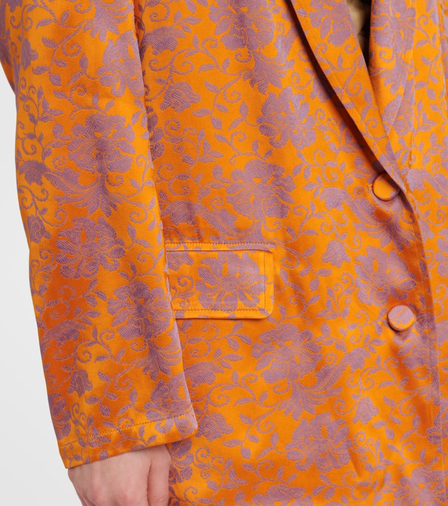 Dries Van Noten Floral jacquard blazer