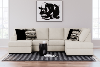 Cambri 2-Piece Sectional with Chaise, Snow