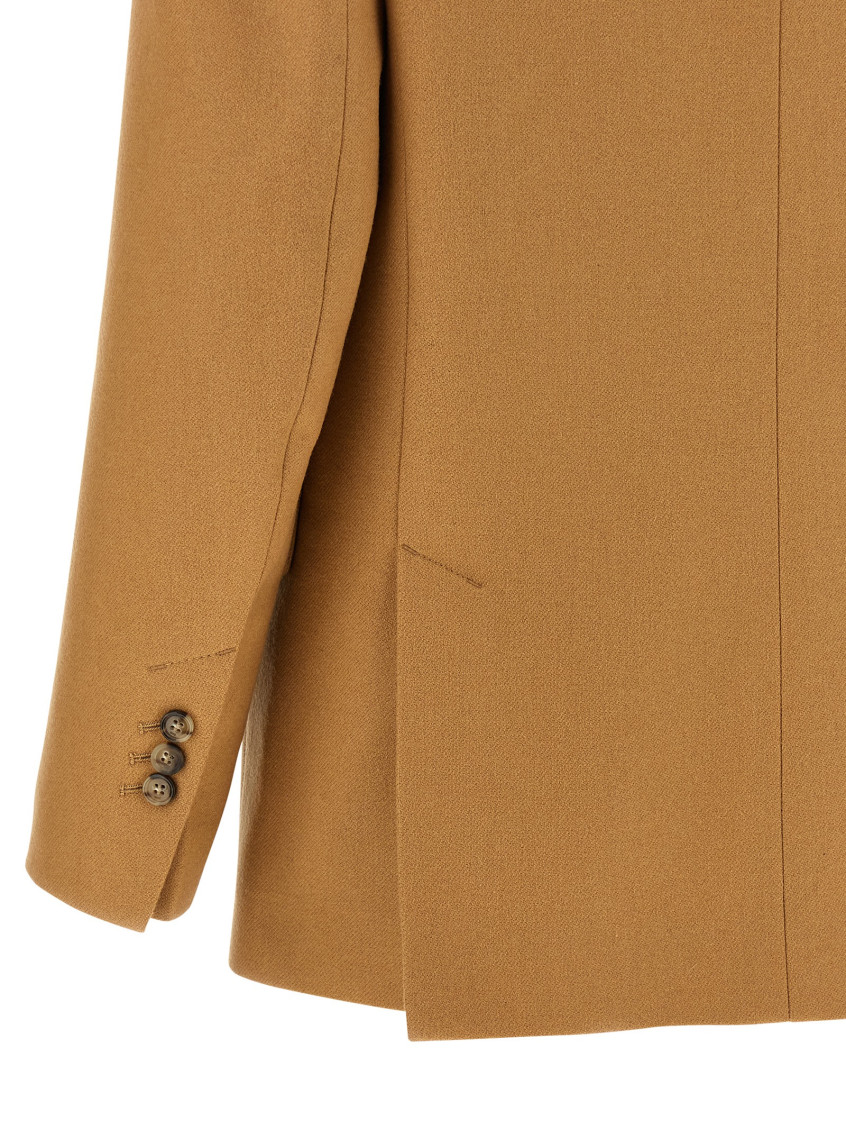 Ami Paris - wool blazer single breasted notch lape