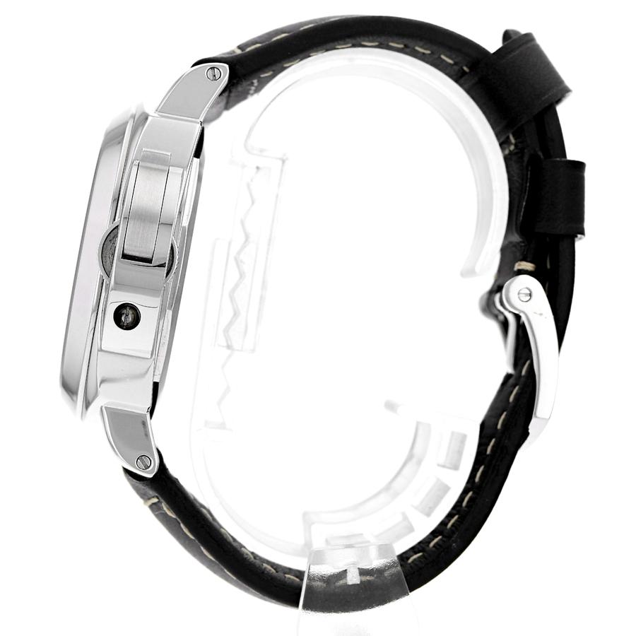 Pre-owned Luminor Marina Black Dial Mens Watch PAM 00111