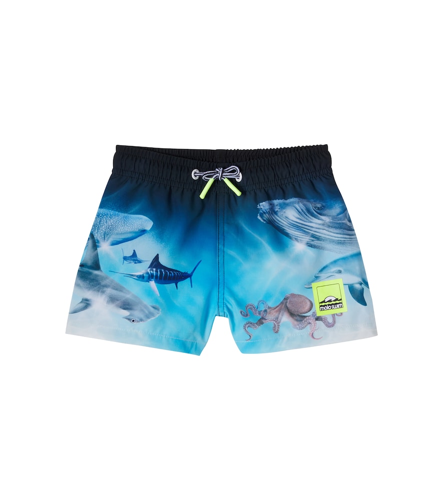 Niko printed swim trunks